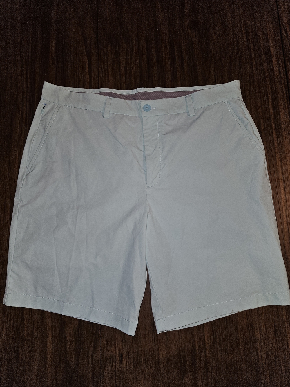 On the Go Short Vineyard Vines Light Blue Flat-Front Men’s Shorts